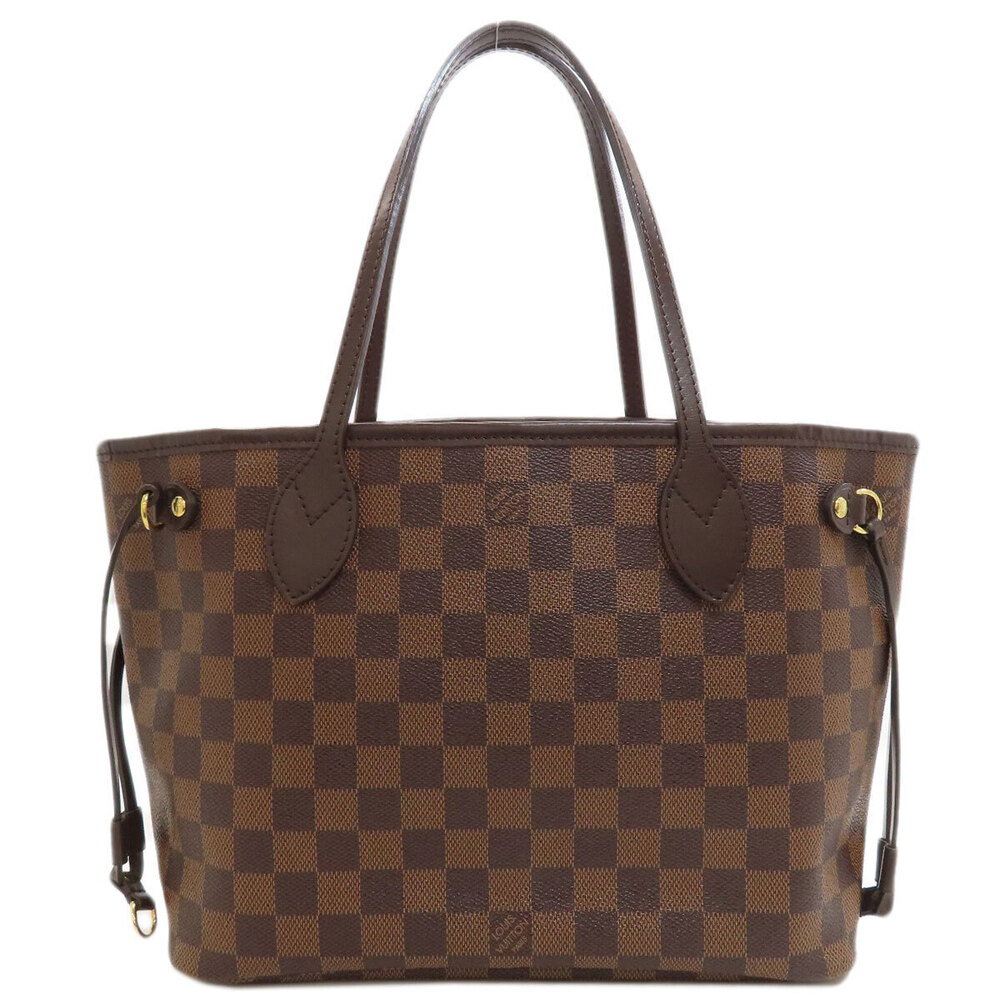 Louis Vuitton Neverfull Tote Bag Damier Canvas Brown